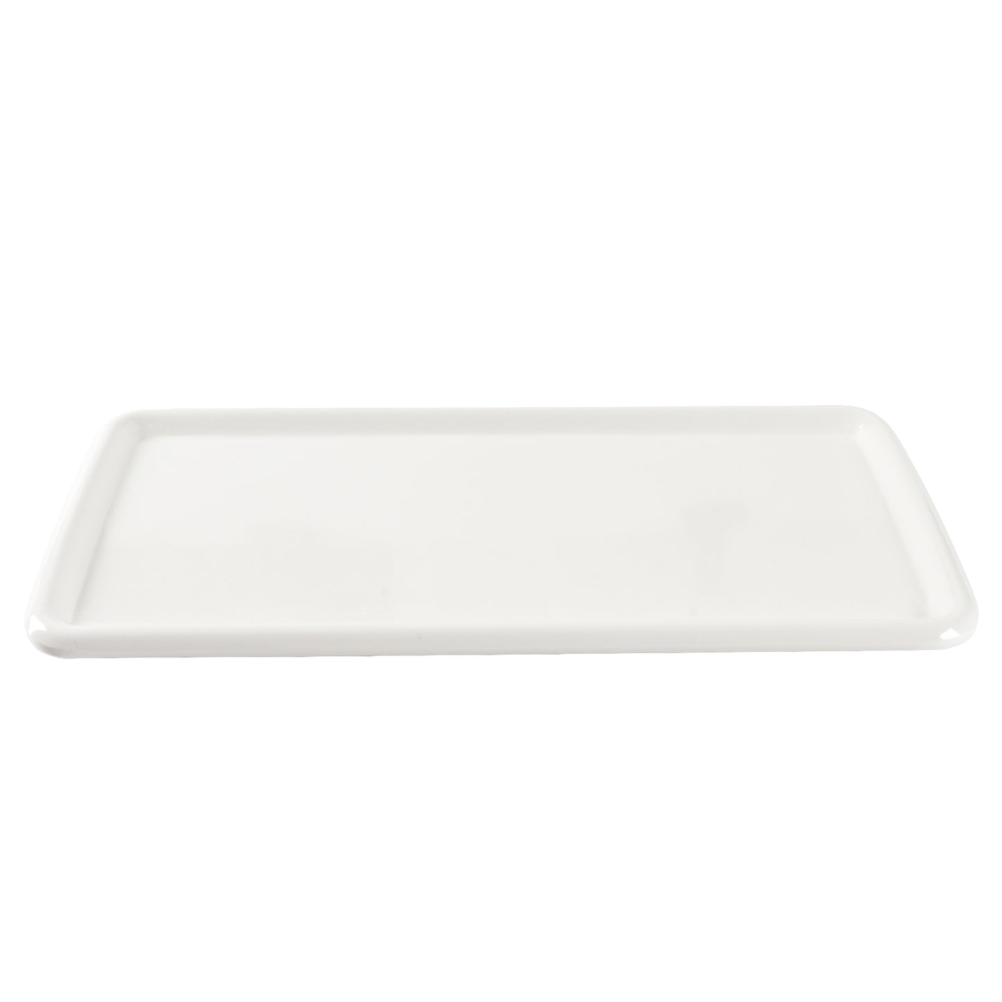 Melamine Plastic Small Rectangle Platter, Serving Platter Set of 2 for Salad, Appetizer, Cheese, Dessert, Serving Plates for Sushi, Cake, Snake