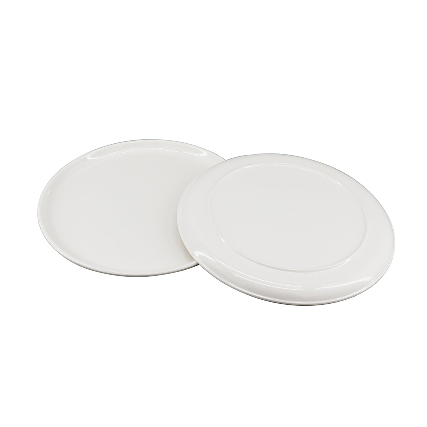 Melamine Plastic Round Dinner Plates, Set of 3 for restaurant indoor or outdoor picnic camping