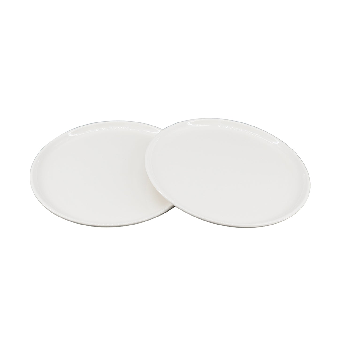 Melamine Plastic Round Dinner Plates, Set of 3 for restaurant indoor or outdoor picnic camping